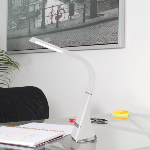 Ottlite Recharge LED Desk Lamp - White