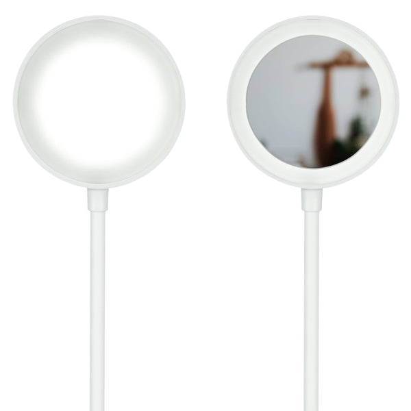 Ottlite Rechargeable Desk Lamp With Lighted Mirror