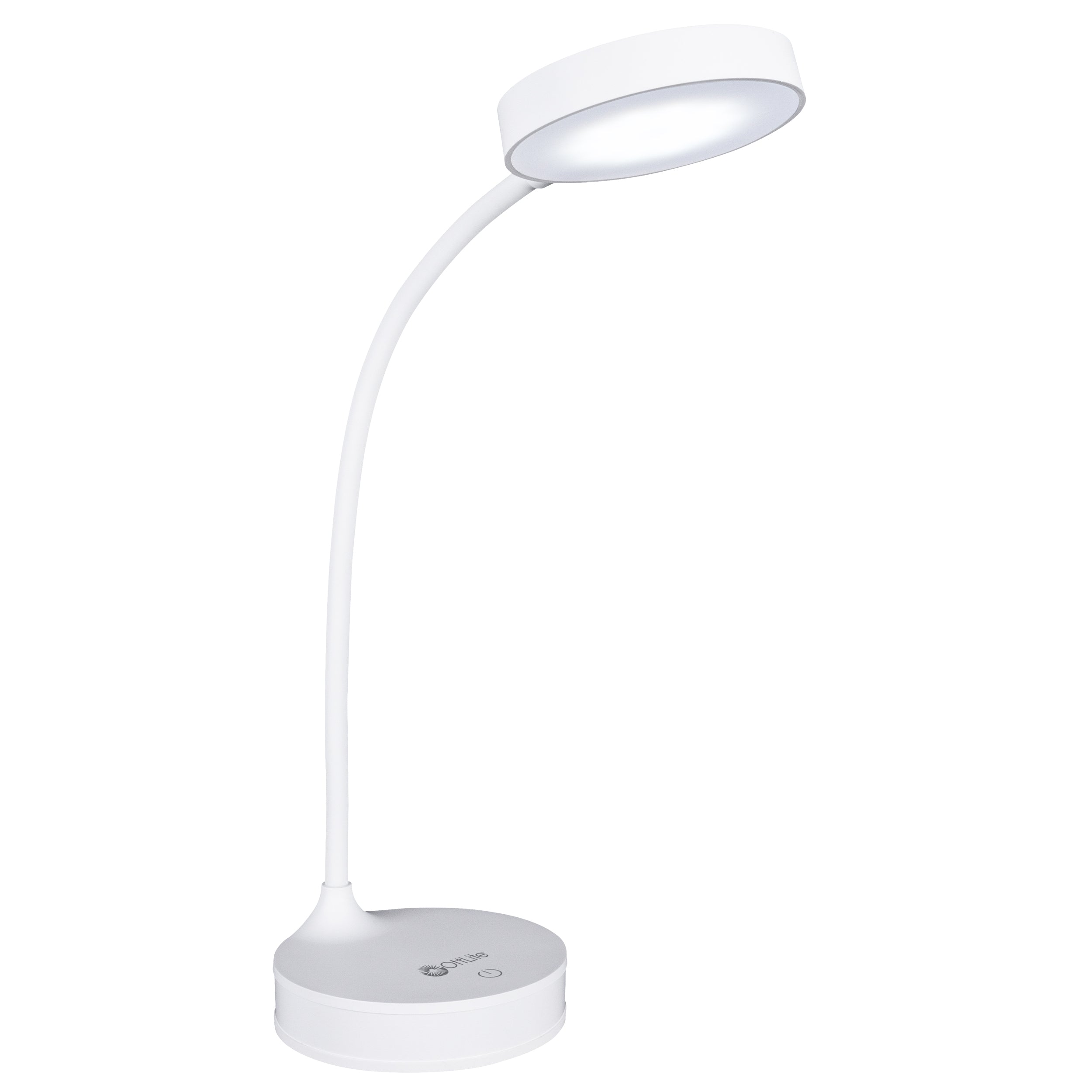 ottlite Rechargeable Desk Lamp with Lighted Mirror