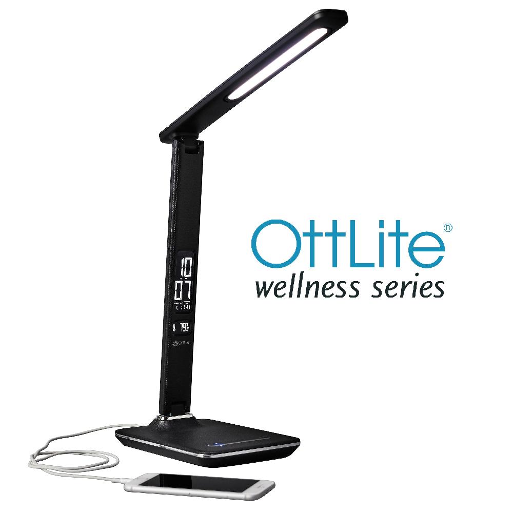 ottlite Renew LED Desk Lamp - Black