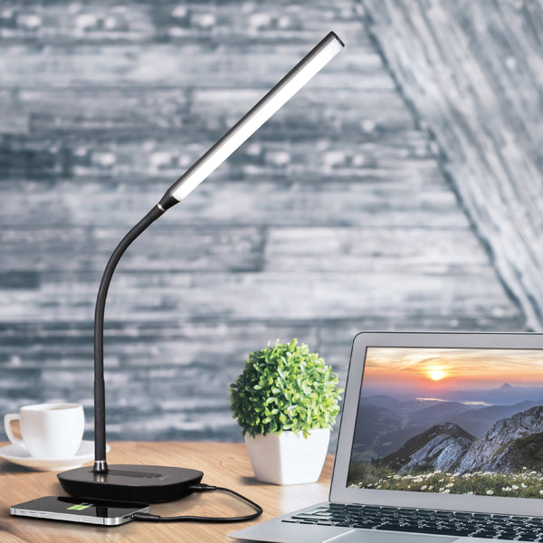 Ottlite Strive LED Desk Lamp With USB Charging