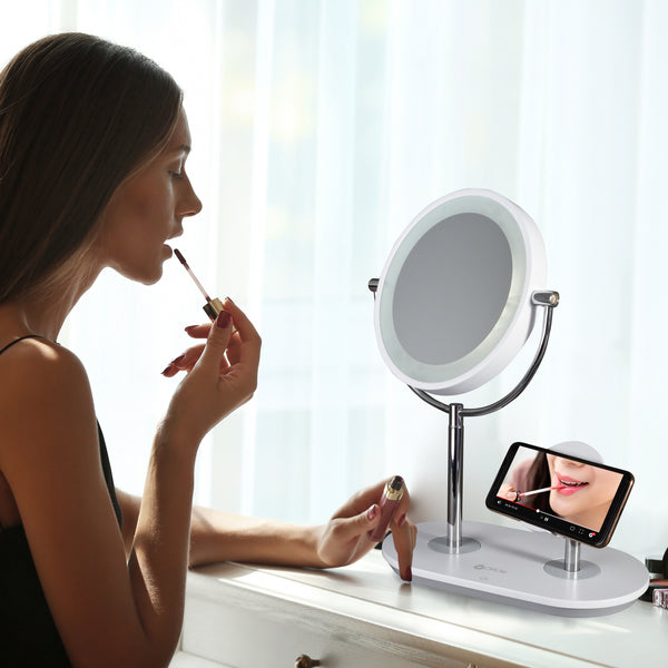 Ottlite Wireless Charging LED Makeup Mirror