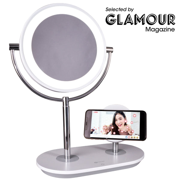 Ottlite Wireless Charging LED Makeup Mirror