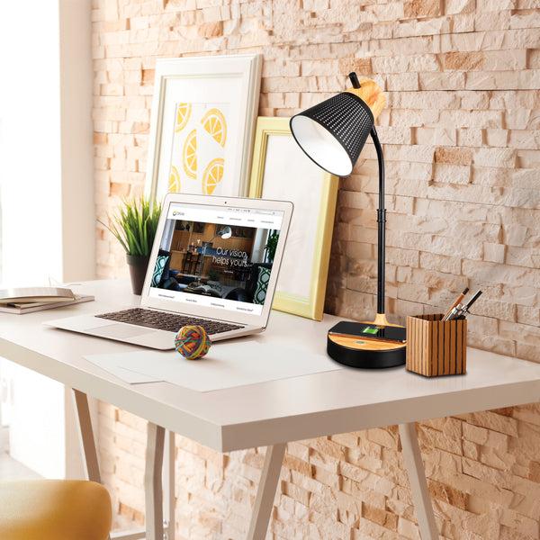 Ottlite Wireless Charging LED Table Lamp