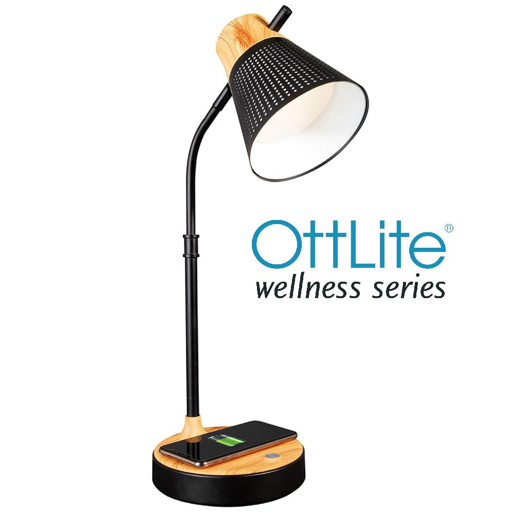 ottlite Wireless Charging LED Table Lamp