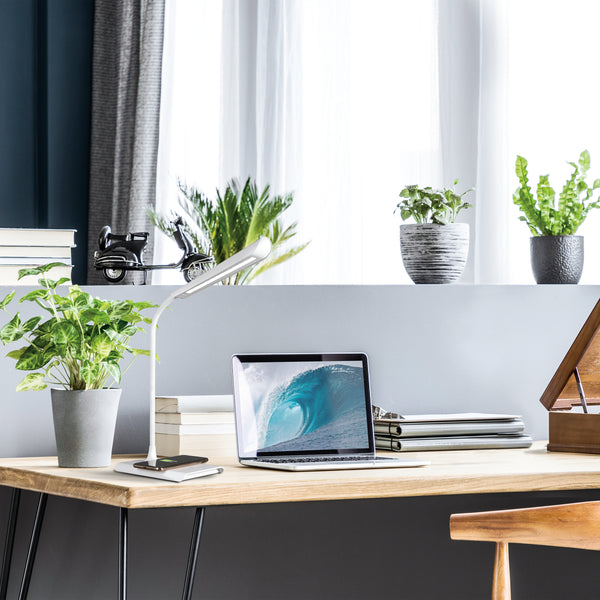 Ottlite Power Up LED Desk Lamp With Wireless Charging