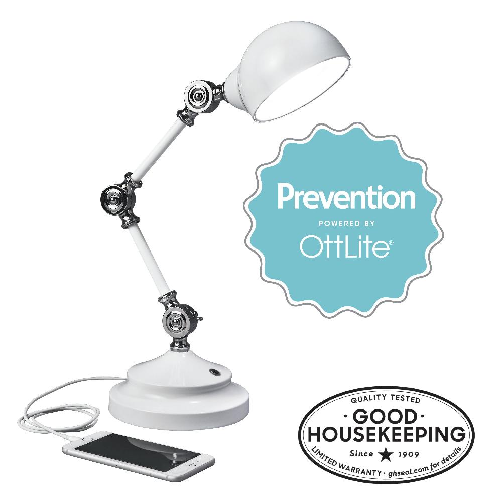 ottlite Prevention by OttLite LED Pharmacy Desk Lamp