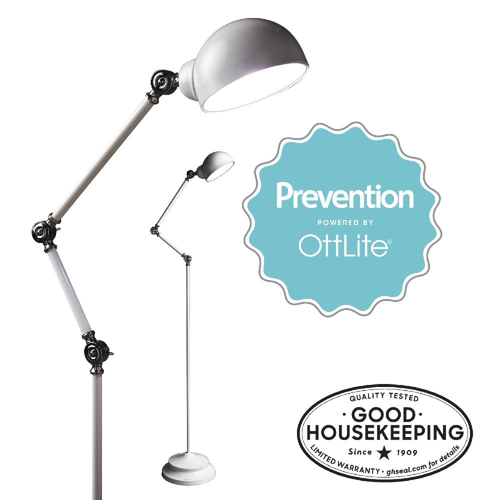 ottlite Prevention by OttLite LED Pharmacy Floor Lamp