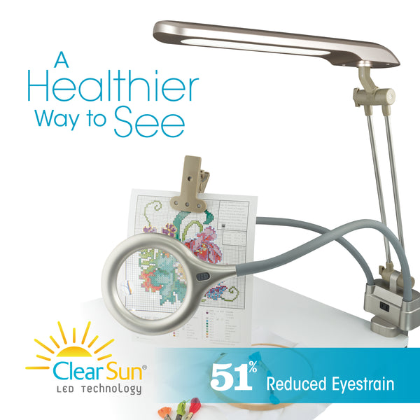 Ottlite Ultimate LED 3-in-1 Creative Station With Magnifier
