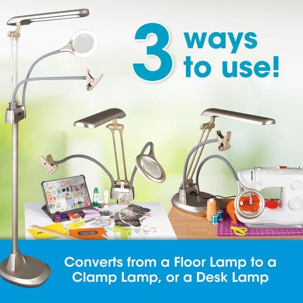 Ottlite Ultimate LED 3-in-1 Creative Station With Magnifier