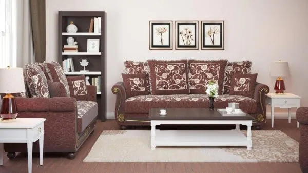 Ottomanson Americana Collection Royal Brown Sofabed