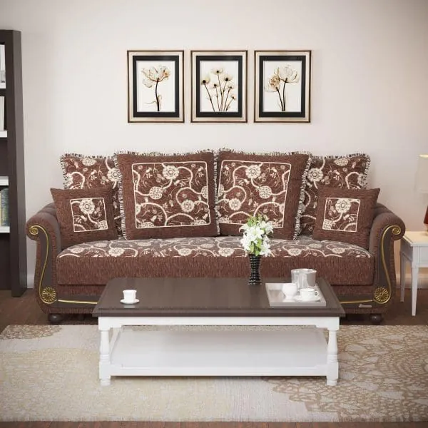 ottomanson Americana Collection Royal Brown Sofabed