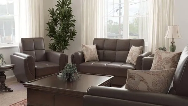 Ottomanson Armada Air Collection Dark Brown Armchair