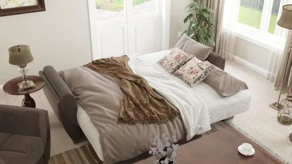 Ottomanson Armada Air Collection Friar Brown/Dark Brown Chaise Lounge