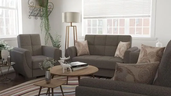 Ottomanson Armada Air Collection Tannin Brown Armchair