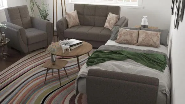 Ottomanson Armada Air Collection Tannin Brown Armchair