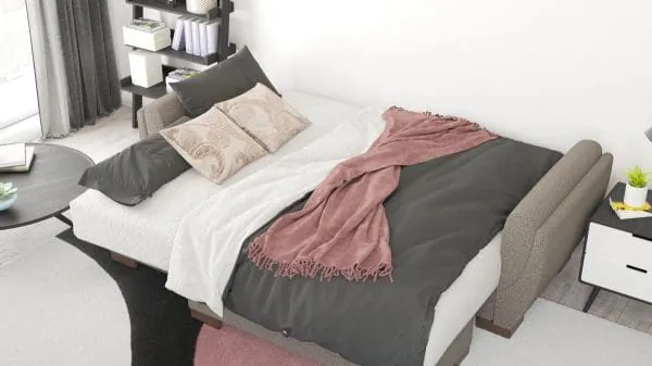 Ottomanson Armada Air Collection Tannin Brown Chaise Lounge