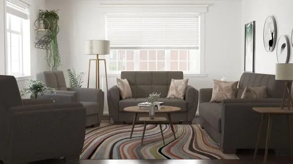 Ottomanson Armada Air Collection Tannin Brown Sofabed