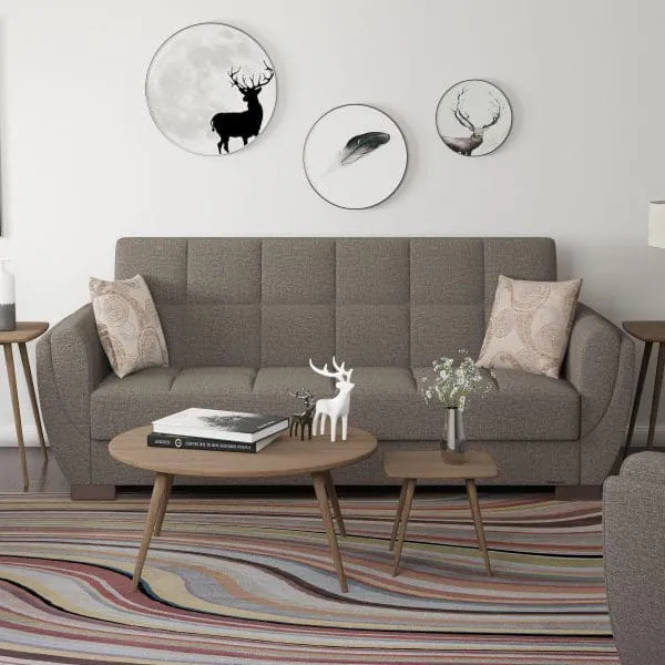 ottomanson Armada Air Collection Tannin Brown Sofabed