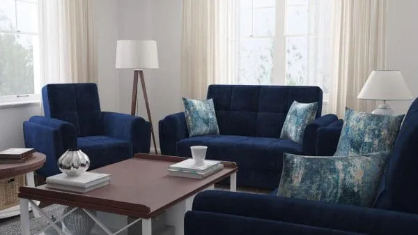 Ottomanson Armada Air Collection True Blue Armchair