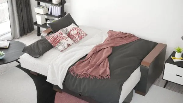 Ottomanson Armada Luxe Collection Beaujolais/Black Chaise Lounge