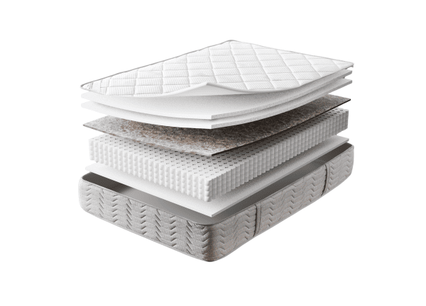 Ottomanson BioSalt Collection 12-Inch Hybrid Firm Full Mattress