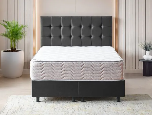 Ottomanson BioSalt Collection 12-Inch Hybrid Firm King Mattress