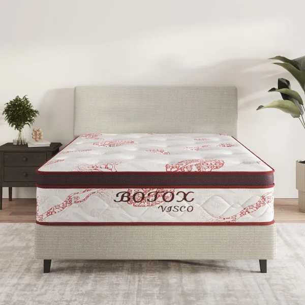ottomanson Botox Collection 13-Inch Hybrid Firm Full Mattress