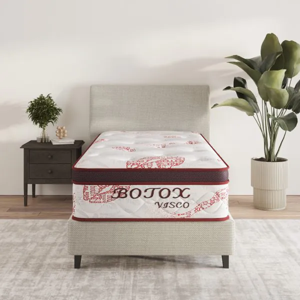 ottomanson Botox Collection 13-Inch Hybrid Firm Twin Mattress