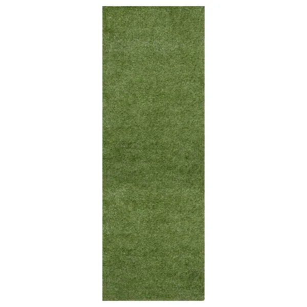 ottomanson Evergreen Collection Artificial Grass Rug 1.15″ Pile Height