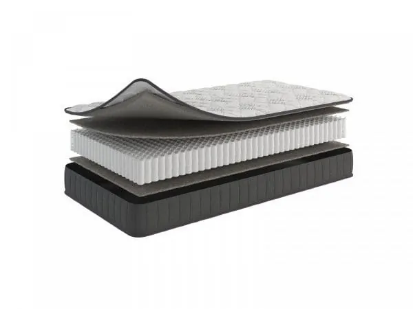Ottomanson Forever Young Collection 9-Inch Hybrid Firm Twin Mattress