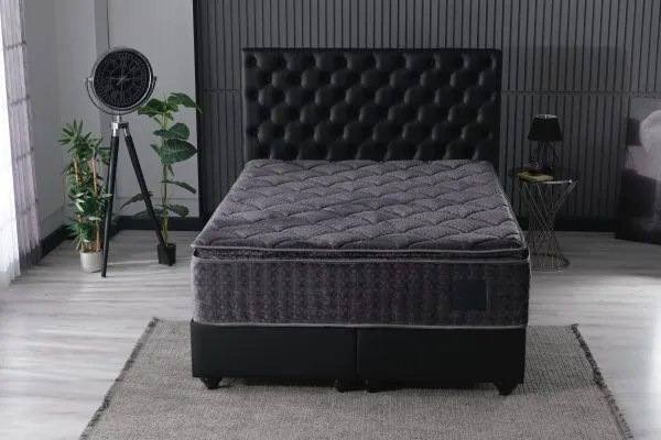Ottomanson Majestic Collection 15-Inch Hybrid Pillow Top Twin Mattress