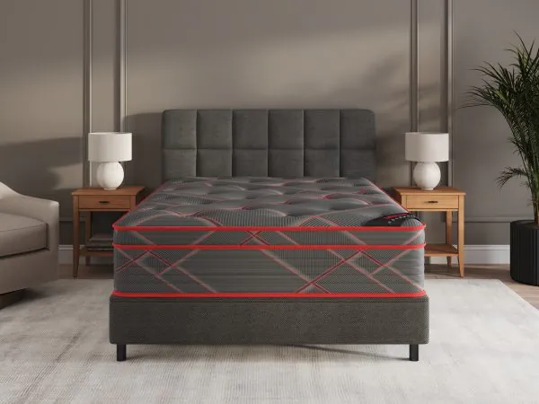 Ottomanson Merlot Collection 13-Inch Hybrid Firm Full Mattress