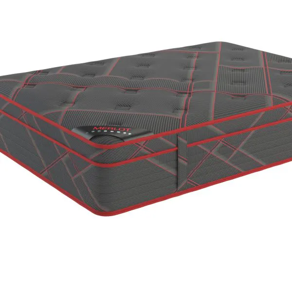 Ottomanson Merlot Collection 13-Inch Hybrid Firm Twin Mattress