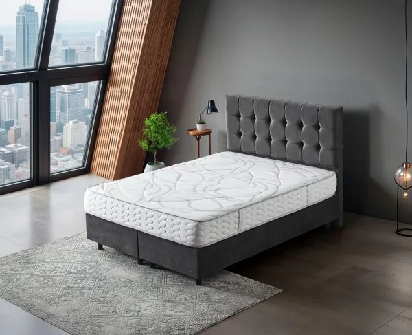 Ottomanson Novelty Collection 8-Inch Hybrid Medium Firm Twin Mattress