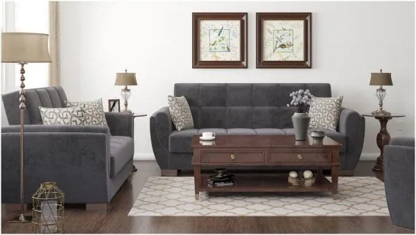 Ottomanson Armada Air Collection Black Sofabed