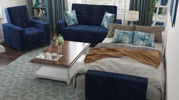 Ottomanson Armada Collection True Blue Armchair