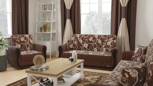 Ottomanson Havana Collection Royal Brown Armchair