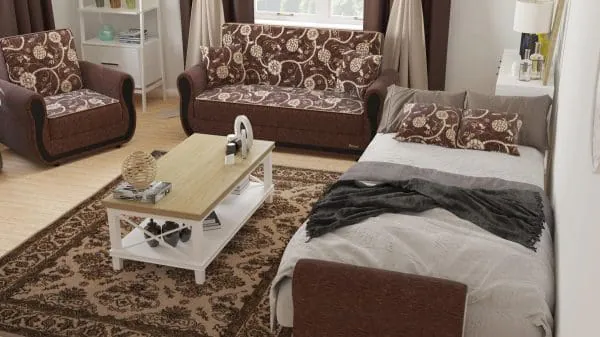 Ottomanson Havana Collection Royal Brown Armchair