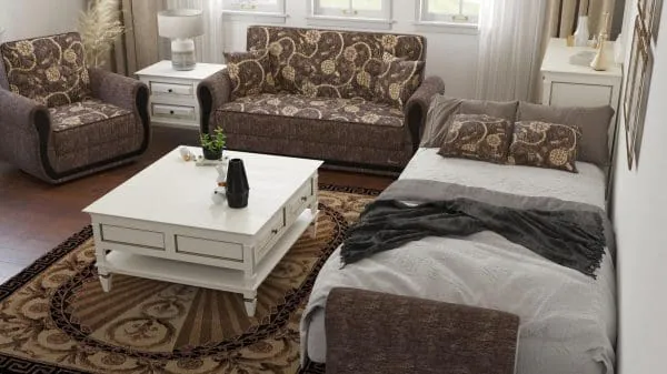 Ottomanson Havana Collection Silver Armchair