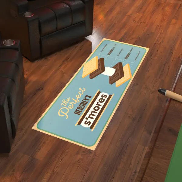 Ottomanson Ottomanson Hershey Blue Smores 20″ X 59″ Runner Rug