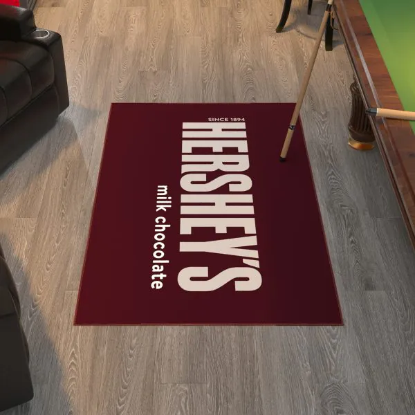 Ottomanson Ottomanson Hershey Brown Classic Logo 3’3″ X 5′ Area Rug