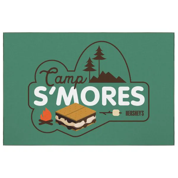 ottomanson Ottomanson Hershey Green Smores 3’3″ x 5′ Area Rug