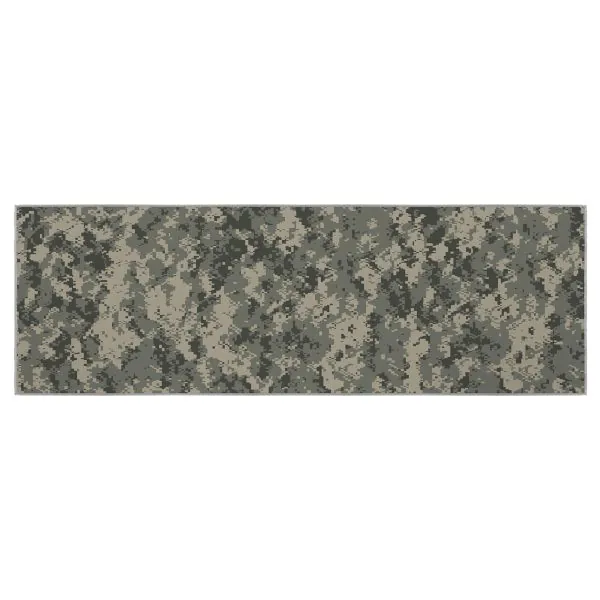 ottomanson Ottomanson Neutral Universal Camouflage Pattern 20″ x 59″ Runner Rug