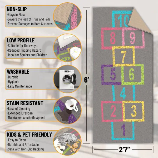 Ottomanson Ottomanson 2’7″ X 6′ Runner Rug