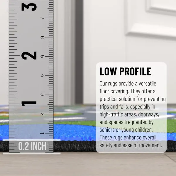 Ottomanson Ottomanson 5′ X 6’6″ Area Rug