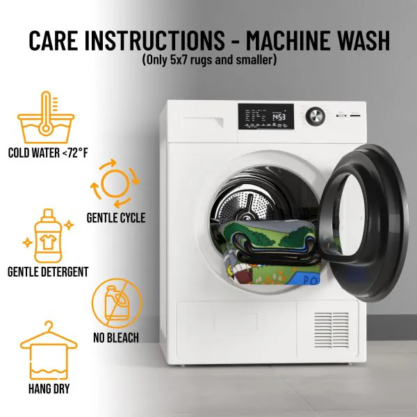 Ottomanson Ottomanson 5′ X 6’6″ Area Rug