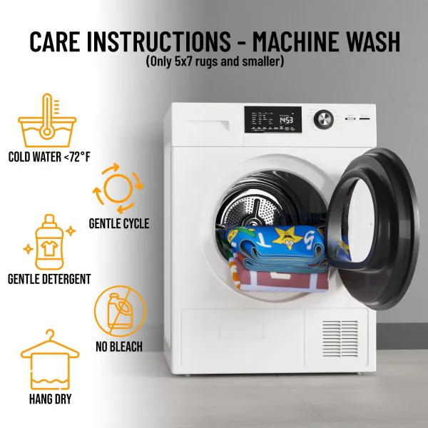 Ottomanson Ottomanson 5′ X 6’6″ Area Rug