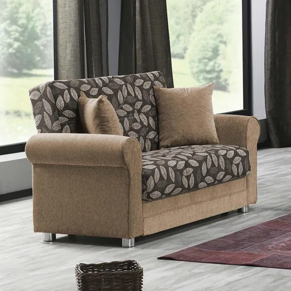 ottomanson Rio Grande Collection Beige Loveseat