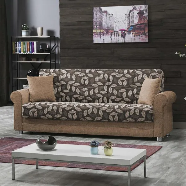 ottomanson Rio Grande Collection Beige Sofabed